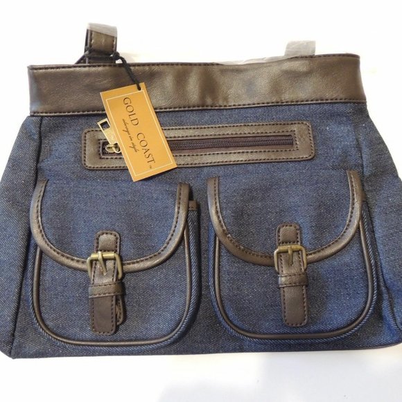 Gold Coast Denim Purse, Handbag - Picture 2 of 6
